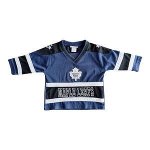 VTG Toronto Maple Leafs NHL Mighty Mac Sports Baby Hockey Jersey Size: 12